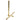 Cast Iron Radiator Pipe Shrouds 300mm - Brass