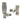 Richmond Thermostatic Radiator Valve - Pewter