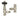 York Thermostatic Radiator Valve - Satin Nickel
